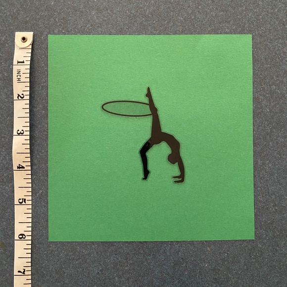 Rhythmic gymnastics stickers, 11 sets, for gift bags / team gifts / room decor - Picture 6 of 7